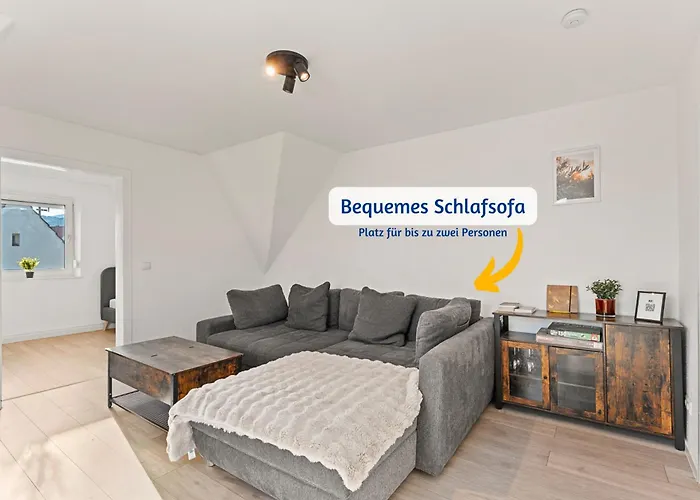 Apartamento Bravura - Modern - Bis Zu 6 - Naehe Hambacher Schloss Neustadt an der Weinstraße