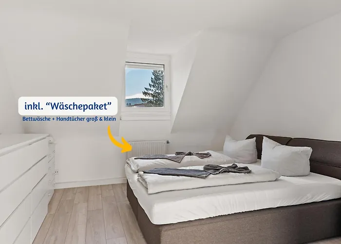 Bravura - Modern - Bis Zu 6 - Naehe Hambacher Schloss Apartamento